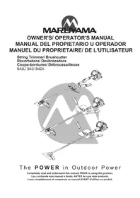 Notice Maruyama B42A Coupe-herbe