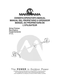 Notice Maruyama BT23L Coupe-herbe