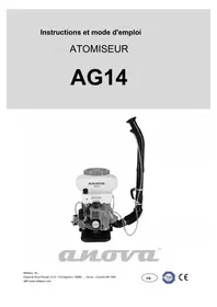 Notice Anova AG14 Lutte antiparasitaire