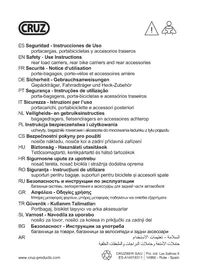 Notice Cruz APEX 400NT Coffre de toit