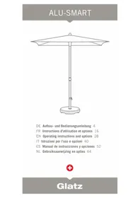 Notice Glatz ALU-SMART Parasol