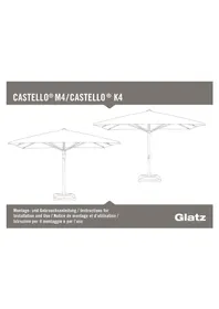 Notice Glatz CASTELLO M4 Parasol