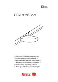 Notice Glatz OSYRION SPOT Parasol