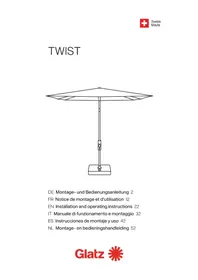 Notice Glatz TWIST Parasol