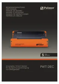 Notice Palmer PWT 12 IEC Chargeur téléphone portable