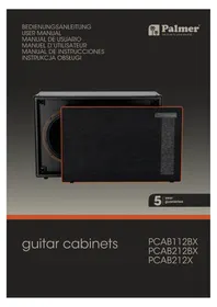 Notice Palmer CAB 212 X CRM Ampli guitare