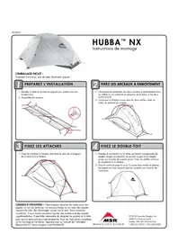 Notice MSR HUBBA HUBBA NX Tente