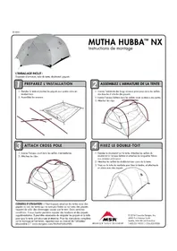 Notice MSR MUTHA HUBBA NX Tente