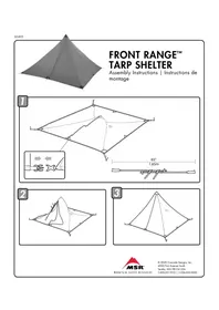 Notice MSR FRONT RANGE 4 Tente
