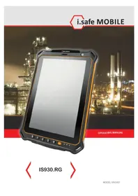 Notice i.safe Mobile IS930.RG Tablette