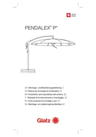 Notice Glatz PENDALEX P+ Parasol