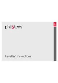 Notice Phil & Teds TRAVELLER 3 Lit-bébé