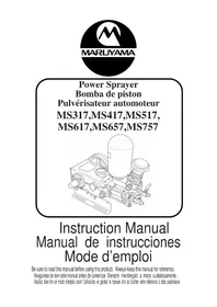 Notice Maruyama MS657 Pompe