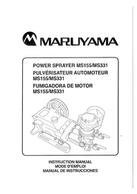 Notice Maruyama MS331 Non catégorisé