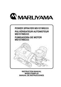 Notice Maruyama MS333 Pompe