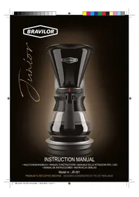 Notice Bravilor Bonamat JR-001 Machine à café