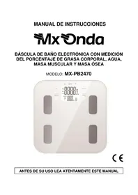 Notice Mx Onda MX-PB2450-1 Balance