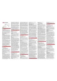 Notice Hikvision DS-1284ZJ-M-AC3 Système de sécurité et de contrôle d'accès