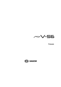Notice SAGEM MYV-56 Téléphone mobile