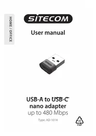 Notice SITECOM AD-1014 USB hub