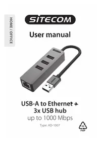 Notice SITECOM AD-1007 USB hub