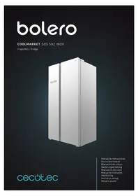 Notice CECOTEC COOLMARKET SBS 592 INOX Réfrigérateur
