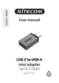 Notice SITECOM AD-1010 USB hub