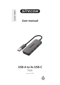 Notice SITECOM CN-5008 USB hub