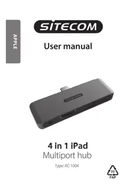 Notice SITECOM AC-1004 USB hub