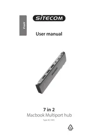 Notice SITECOM AC-1003 USB hub