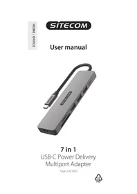 Notice SITECOM CN-5505 USB hub