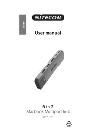 Notice SITECOM AC-1001 USB hub