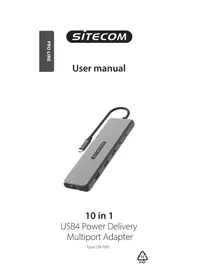 Notice SITECOM CN-7001 USB hub