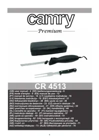 Notice CAMRY CR 4513 Aiguisoir