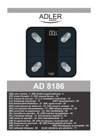 Notice ADLER AD 8186 Balance