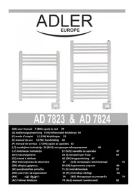 Notice ADLER AD 7824 Chauffage