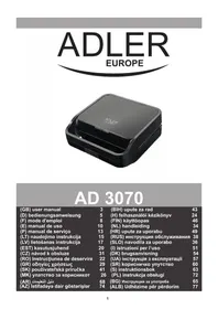 Notice ADLER AD 3070 Grille-pain