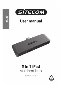 Notice SITECOM AC-1005 USB hub