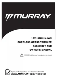 Notice MURRAY IQ18GT Coupe-herbe