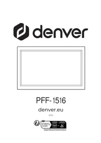 Notice DENVER PFF-1516 Cadre photo numérique