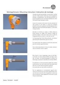 Notice IFM EVCB32 Câble pour ordinateur et périphérique