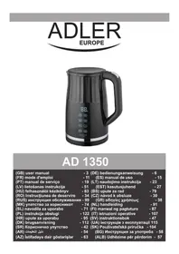 Notice ADLER AD 1350 Bouilloire