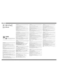 Notice ZALMAN SF140A3 Système de refroidissement de matériel informatique