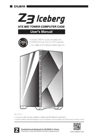 Notice ZALMAN Z3 ICEBERG Unite Centrale