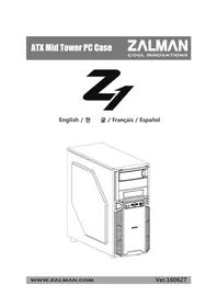 Notice ZALMAN ZM-Z1 Unite Centrale
