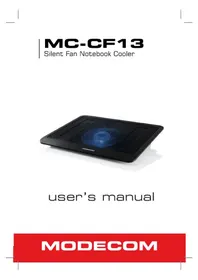 Notice ModeCom MC-CF13 Système de refroidissement pour ordinateur portable