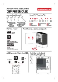 Notice ModeCom SIROCO ARGB FLOW MIDI Unite Centrale