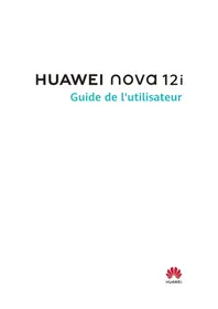Notice HUAWEI NOVA 12I Téléphone mobile