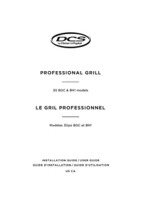 Notice Fisher & Paykel BGC30-BQ-L Barbecue