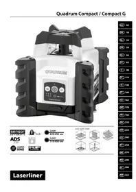 Notice Laserliner QUADRUM COMPACT Pointeur laser